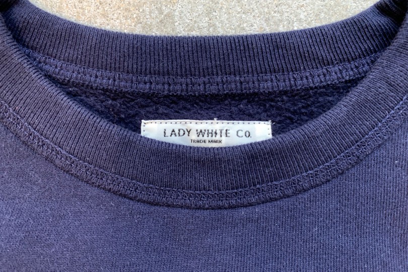 Lady White Co. 44 Fleece Navy Sweatshirt