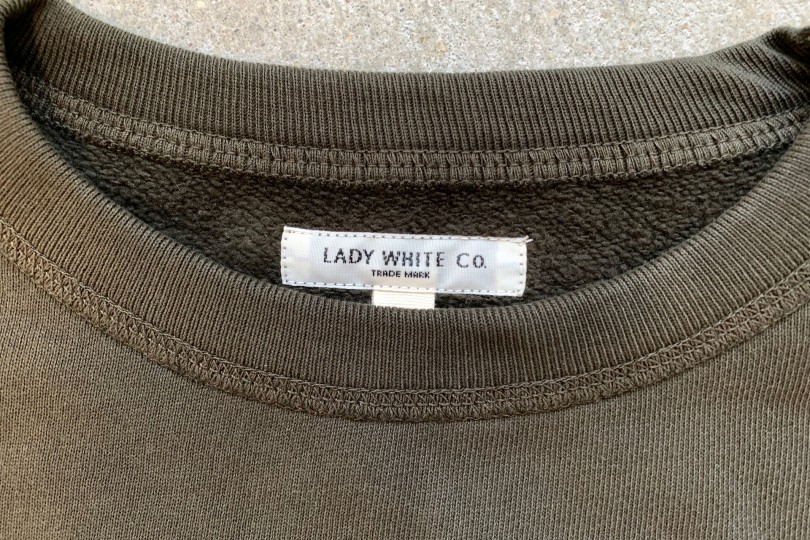 Lady White Co. 44 Fleece Black-Moss Sweatshirt