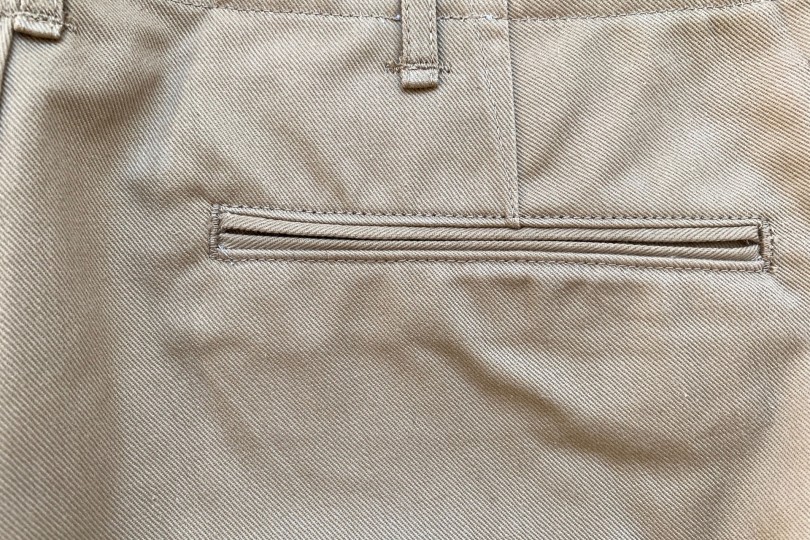 Orslow Slim Fit Army Trouser Khaki