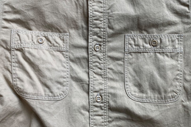 Orslow Work Shirt Khaki