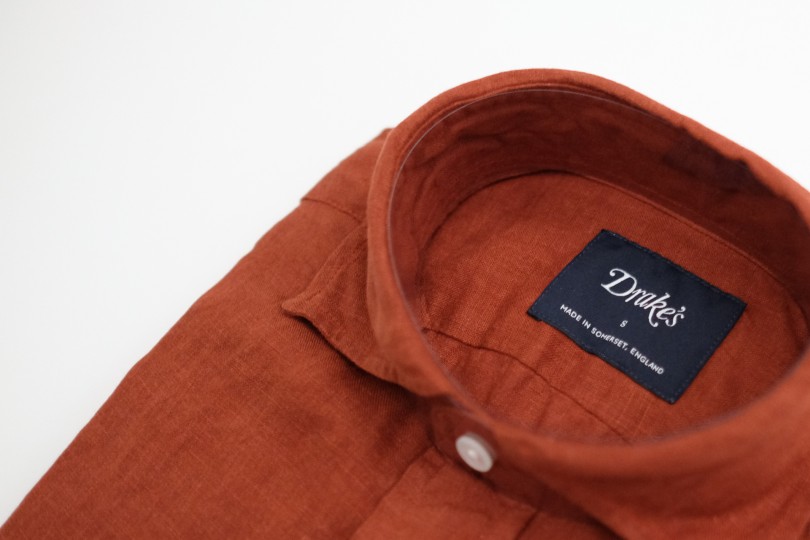 Drake's EDAY Shirt Linen