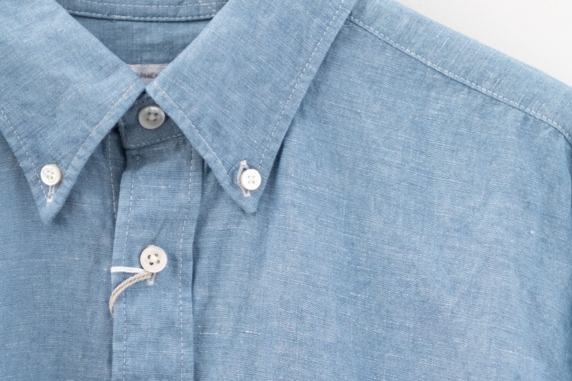 Engineered Garments 19th Century BD Shirt Light Blue Chambray