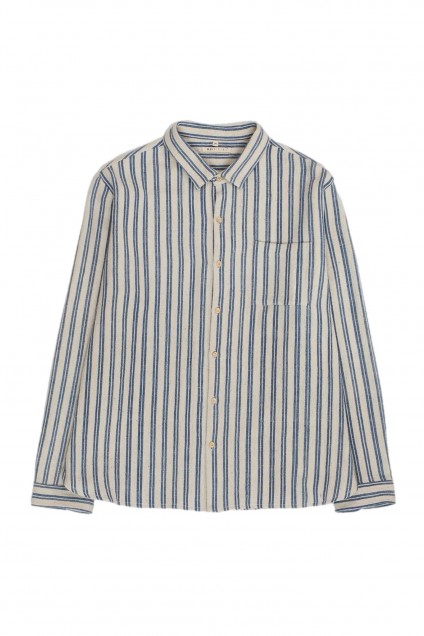 11.11 Lovers Shirt Medium Indigo Stripe