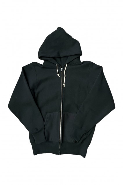 Warehouse & Co. Lot. 487 Heavyweight Zip Hoodie Black