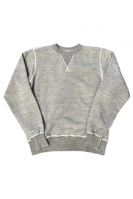 Buzz Rickson's Set-In Crewneck Sweatshirt Heather Gray