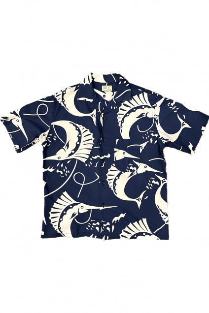 John Gluckow Sailfish Shirt Navy