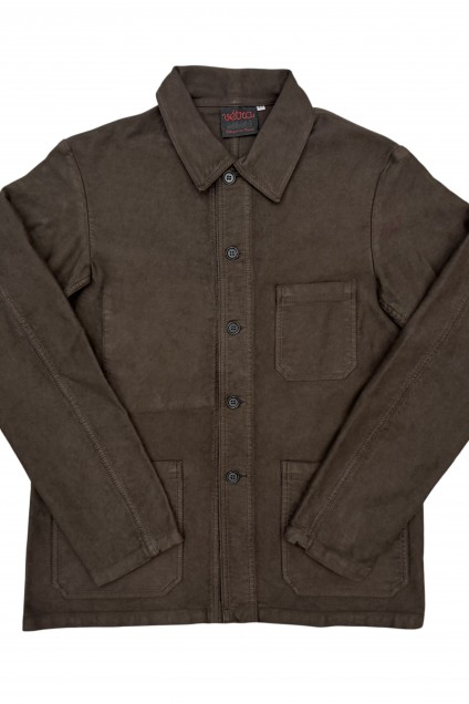 Vetra Chore Coat Truffle Moleskin