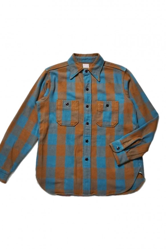 Warehouse & Co. Lot. 3104 Flannel Shirt Sax