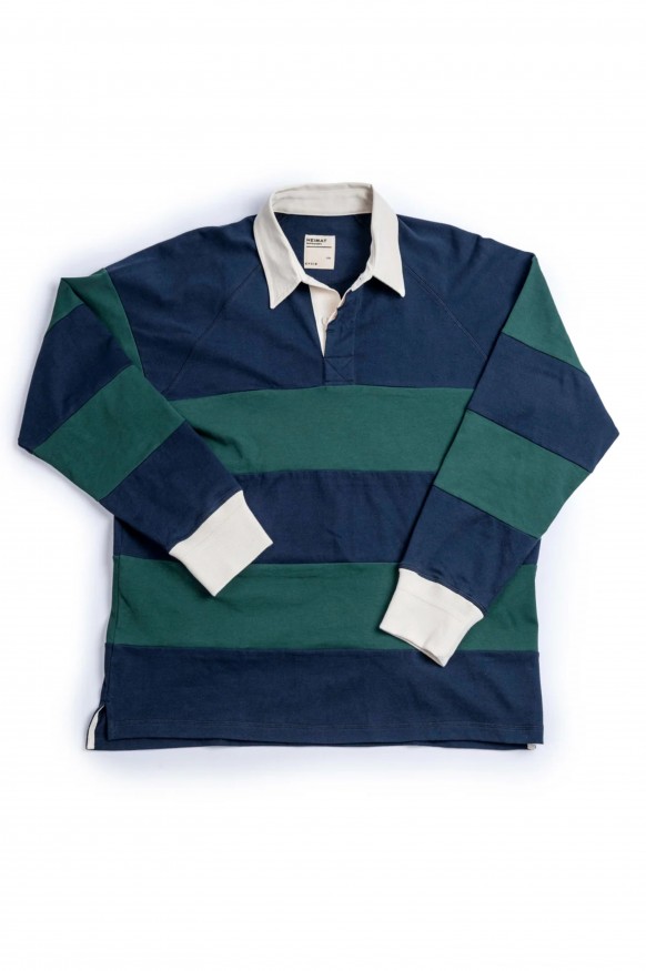 Heimat Raglan Rugby Ink / Tannen Gruen