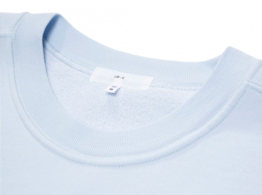 Lady White Co. Mini Crewneck Pale Blue
