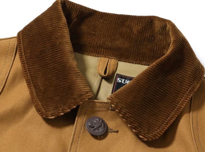 Sugar Cane Fiction Romance Hunting Jacket 13 oz. Brown Duck