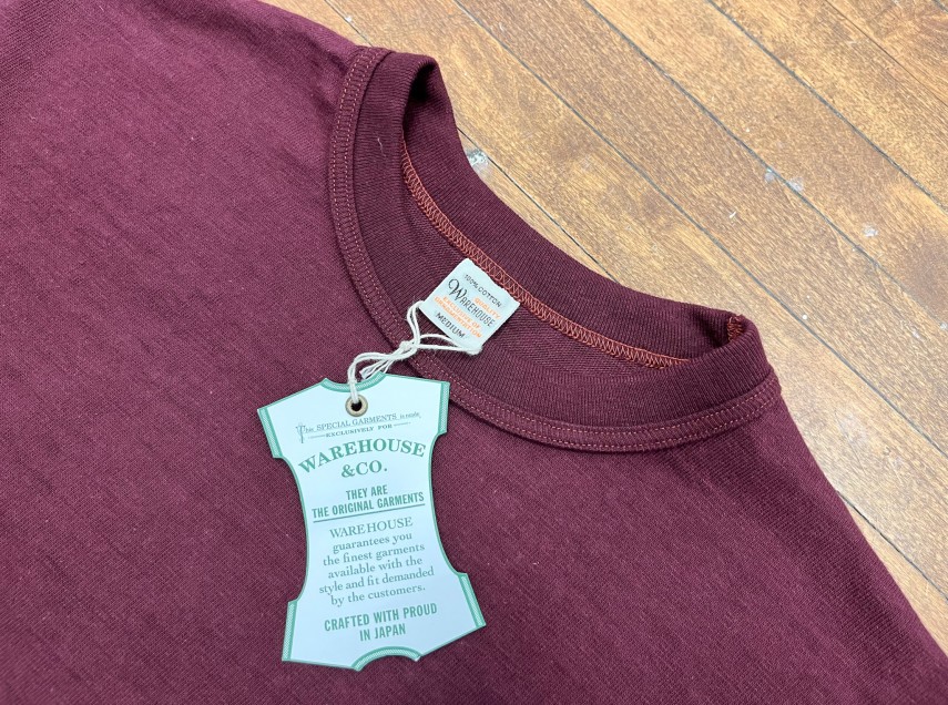 Warehouse & Co. Lot 4601 T-Shirt Bordeaux