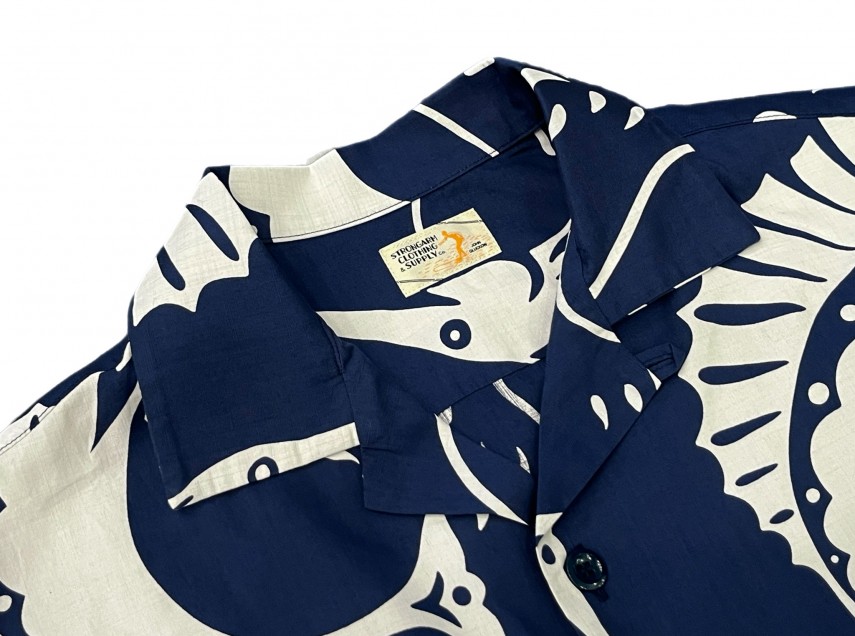 John Gluckow Sailfish Shirt Navy