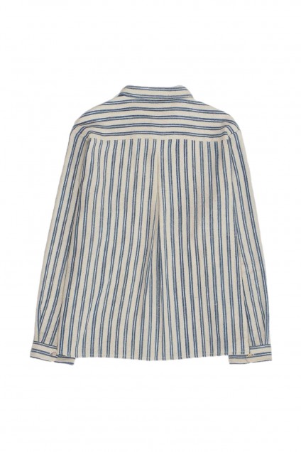 11.11 Lovers Shirt Medium Indigo Stripe