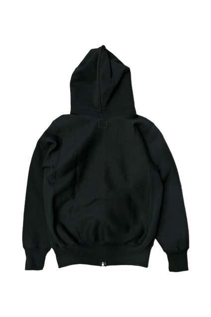 Warehouse & Co. Lot. 487 Heavyweight Zip Hoodie Black