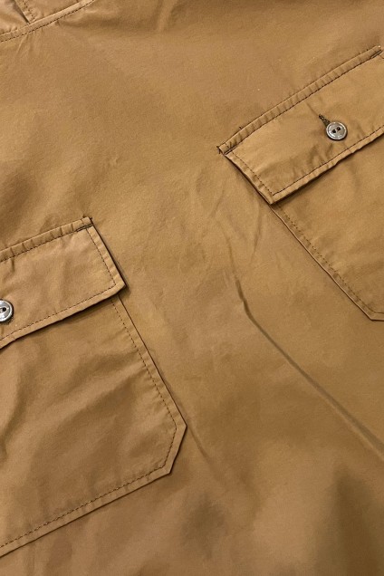 Engineered Garments Cagoule Shirt Brown Lt. Weight Nyco Cloth