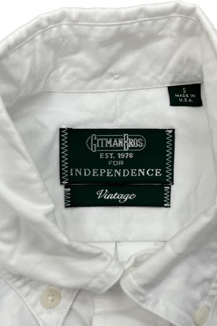 Gitman Bros. Vintage 1959 Independence Oxford White