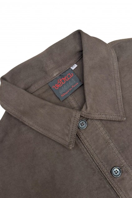 Vetra Chore Coat Truffle Moleskin