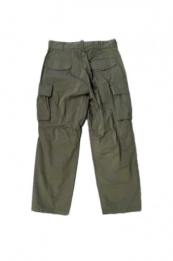 Engineered Garments FA Pant Olive Cotton Sanded Cloth