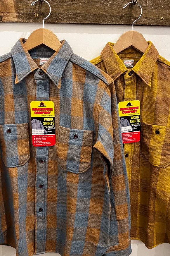 Warehouse & Co. Lot. 3104 Flannel Shirt Sax