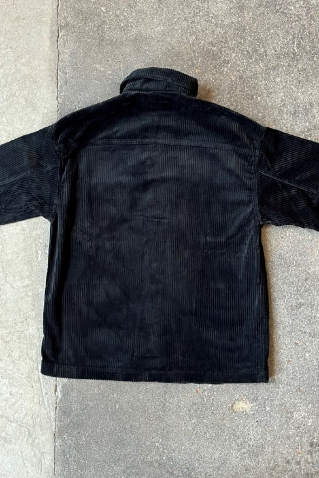 Arpenteur Corduroy ADN Jacket Black - Made in France | Jackets