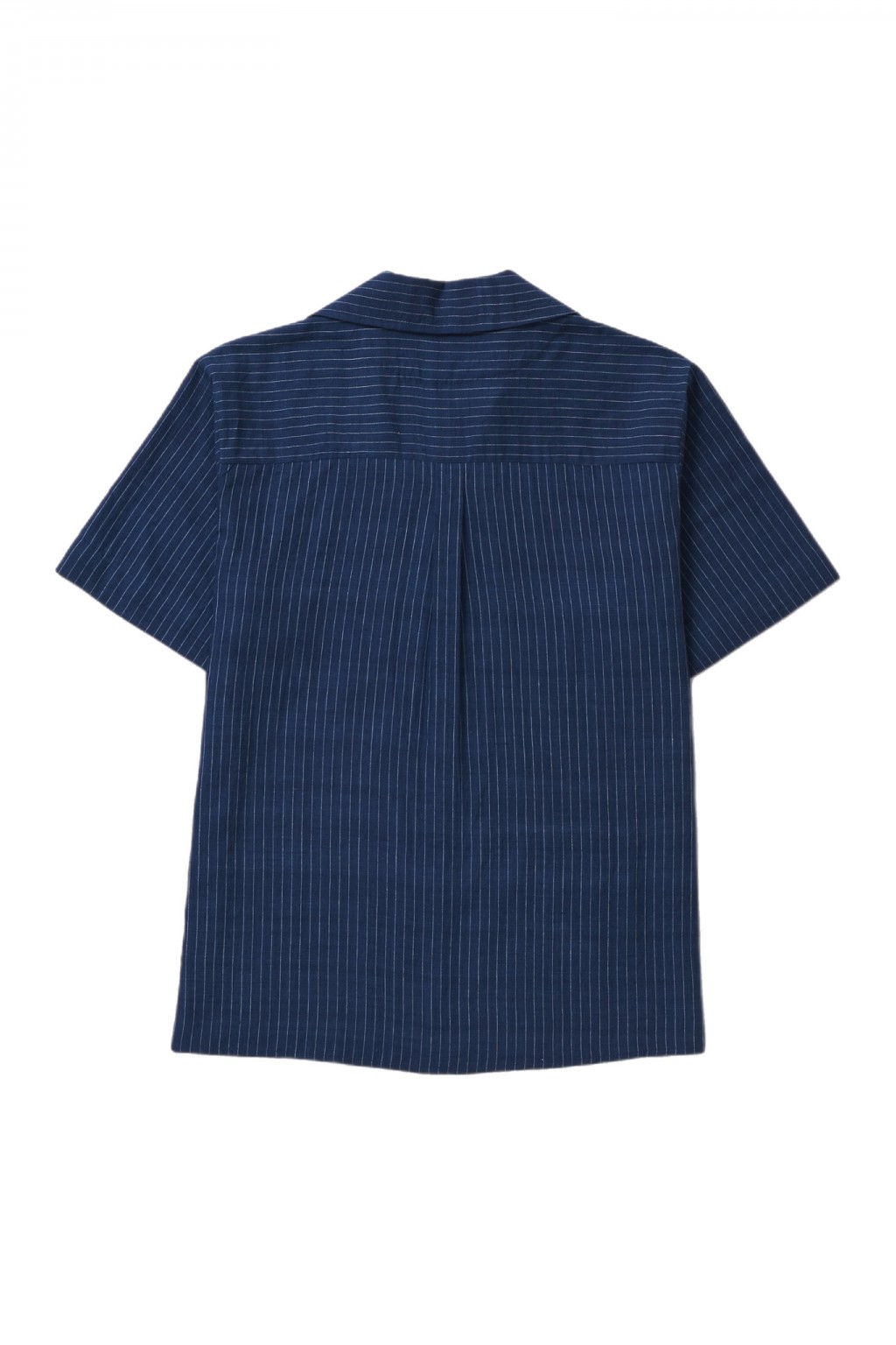 11.11 Camp Shirt Thin Indigo Stripe