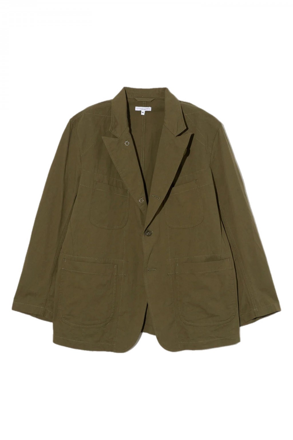 Engineered Garments Bedford Jacket Olive Cotton Sanded Cloth
