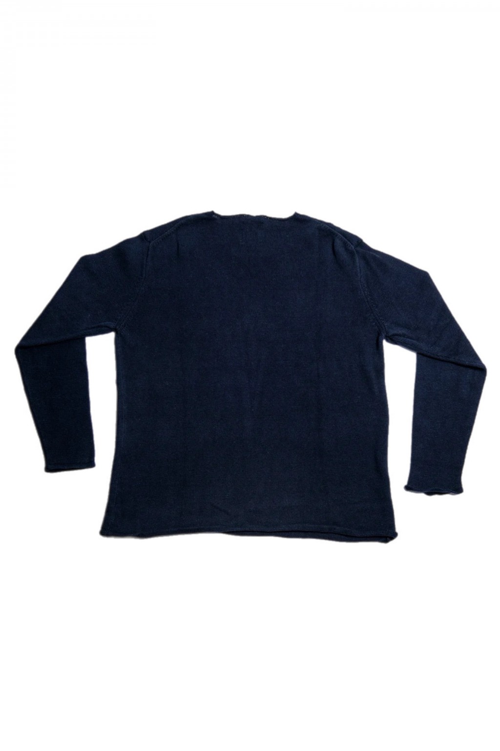 Heimat Cotton-Linen Harbour Sweater Ink