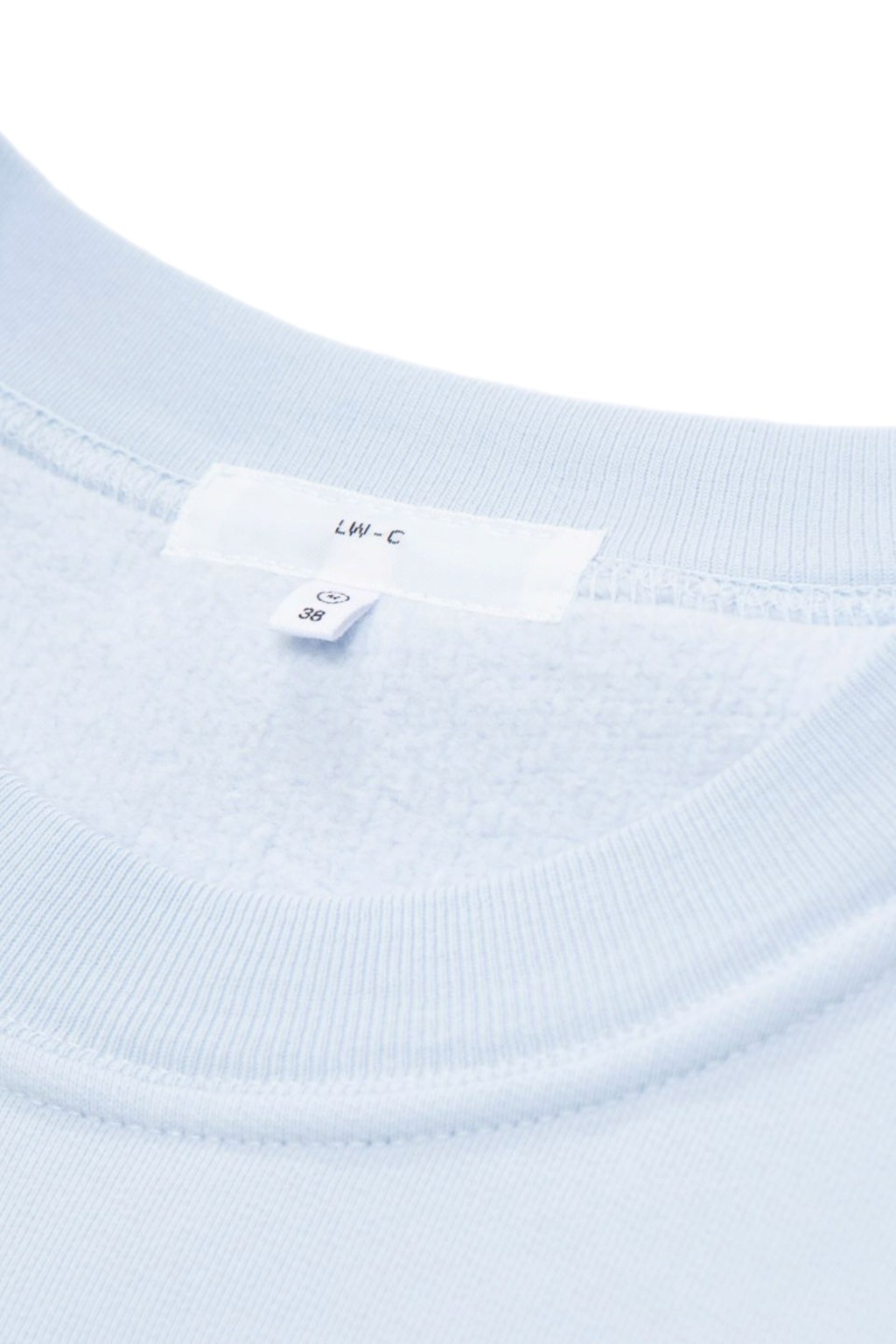 Lady White Co. Mini Crewneck Pale Blue