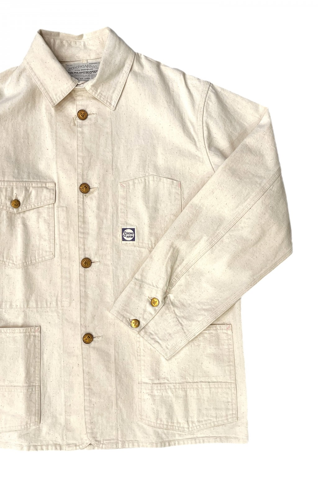 John Gluckow House Painter's Jacket Ecru