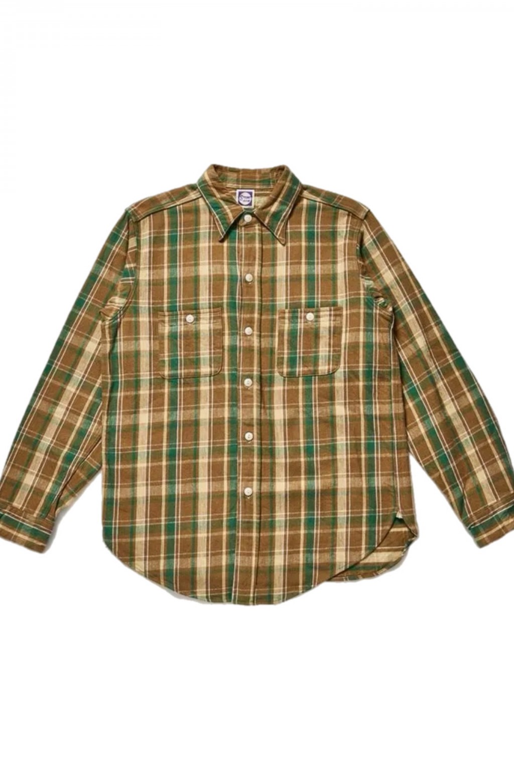 John Gluckow 1940s Storm Shirt Brown