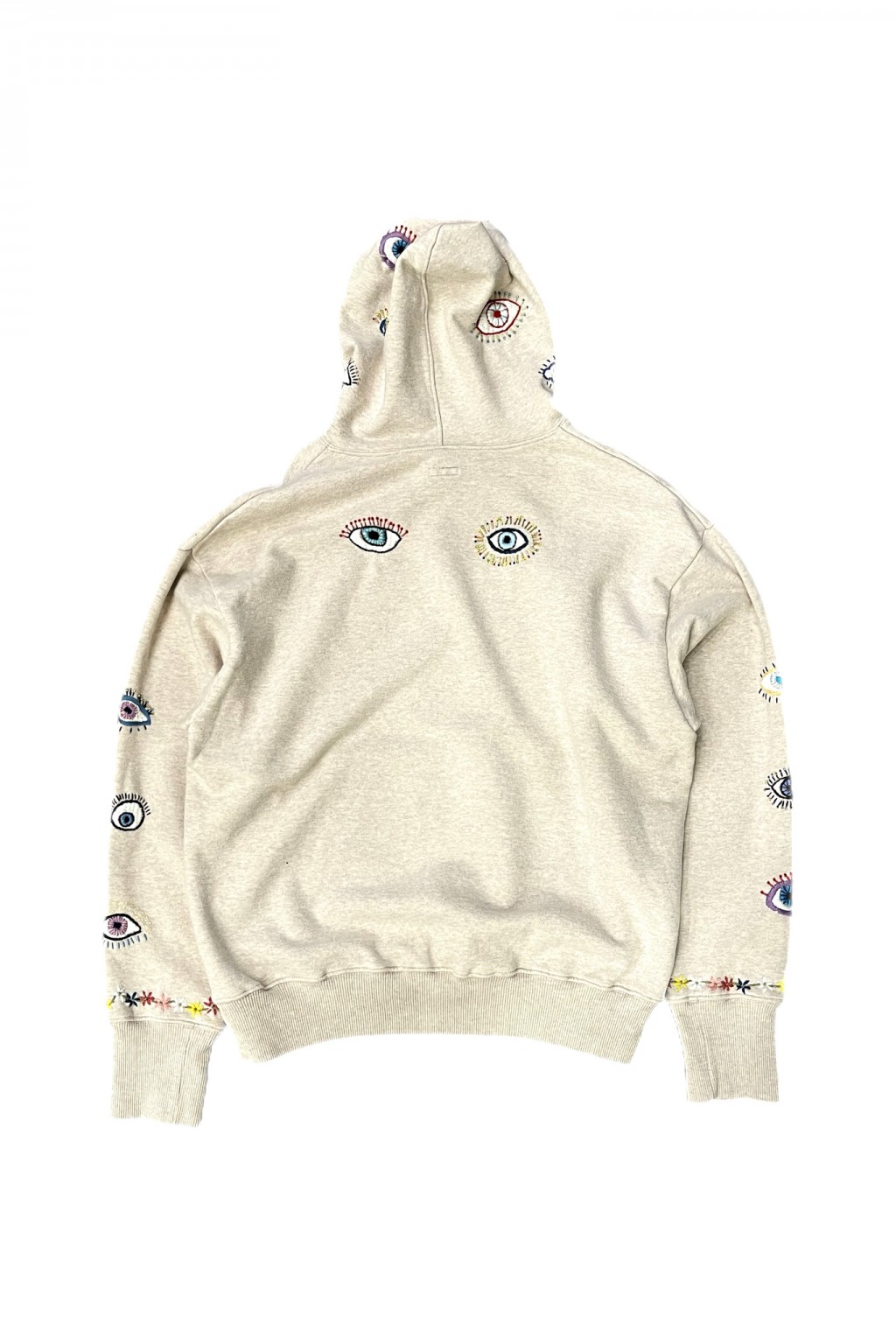 Kapital SWT Knit Hoodie (SPEAKEASY Embroidery) Ecru