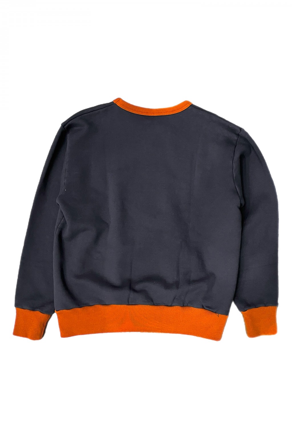 Velva Sheen 50's Crew Sweat Black/Orange