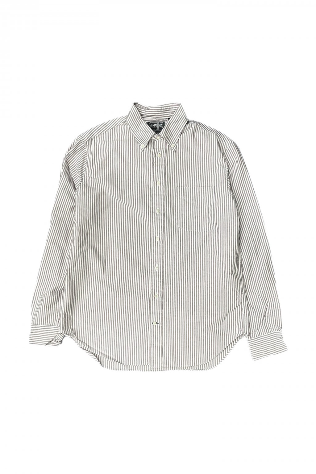 Gitman Bros. Vintage Long Sleeve Button Down Spring Purple Stripe 