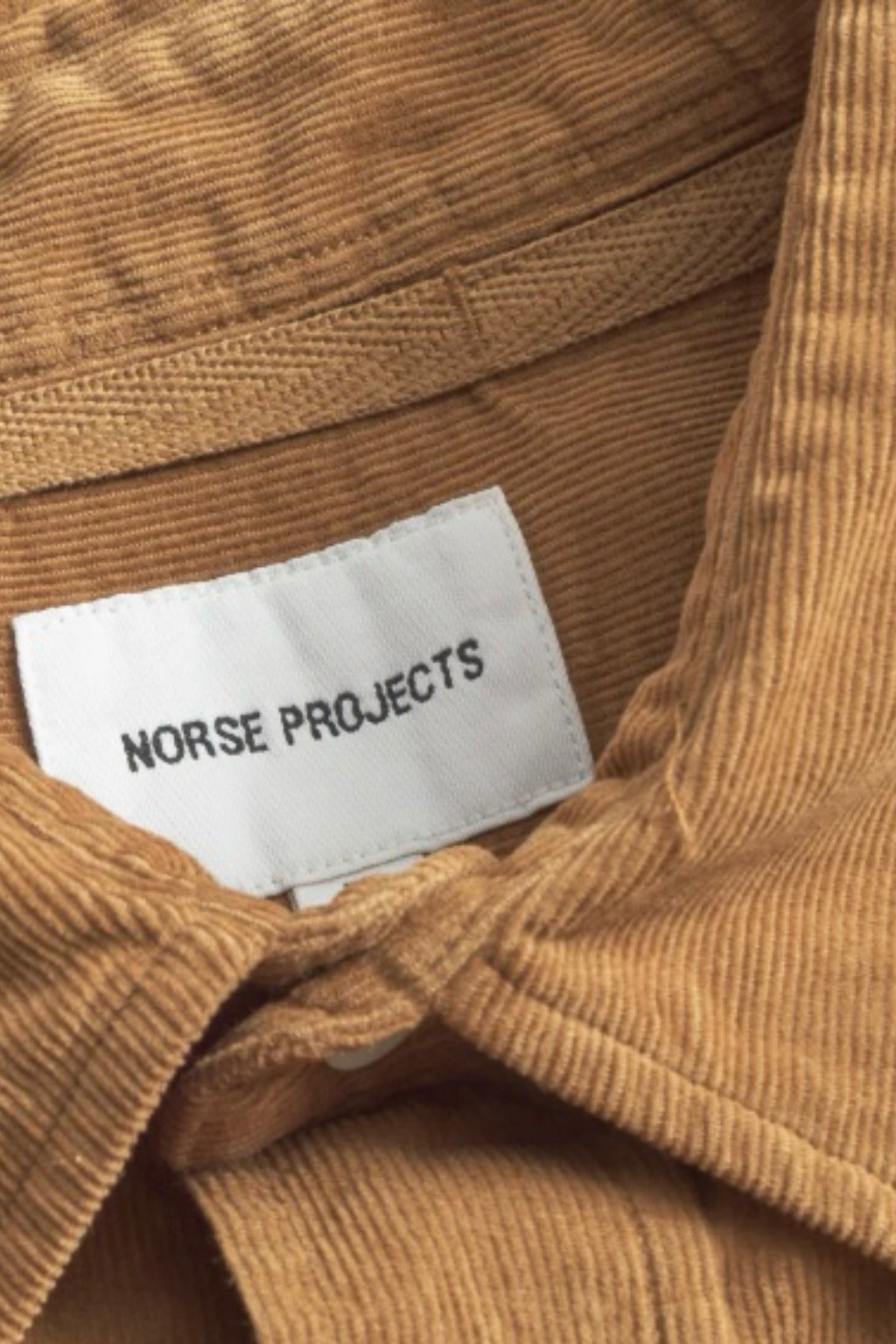 Norse Projects Algot Relaxed Micro Cord Shirt Duck