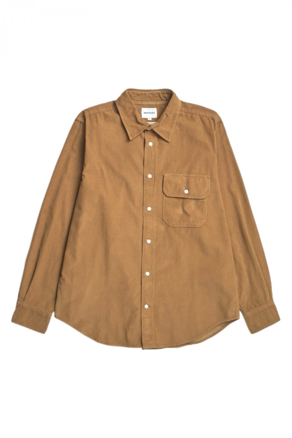 Norse Projects Algot Relaxed Micro Cord Shirt Duck