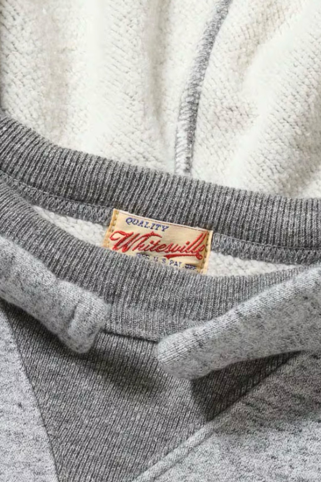 Whitesville Attached Hood Parka Heather Gray