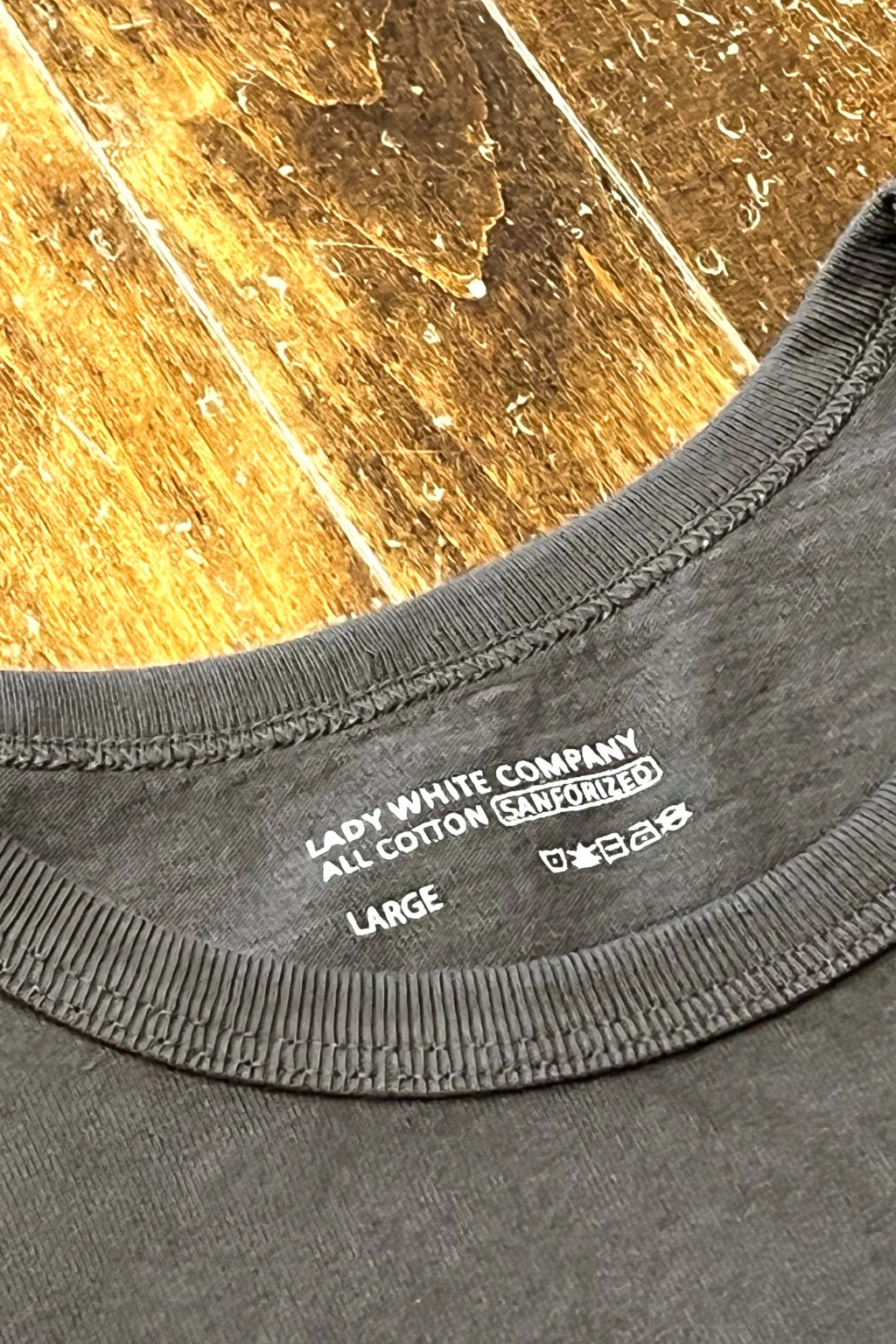 Lady White Co. Our T-Shirt Pewter