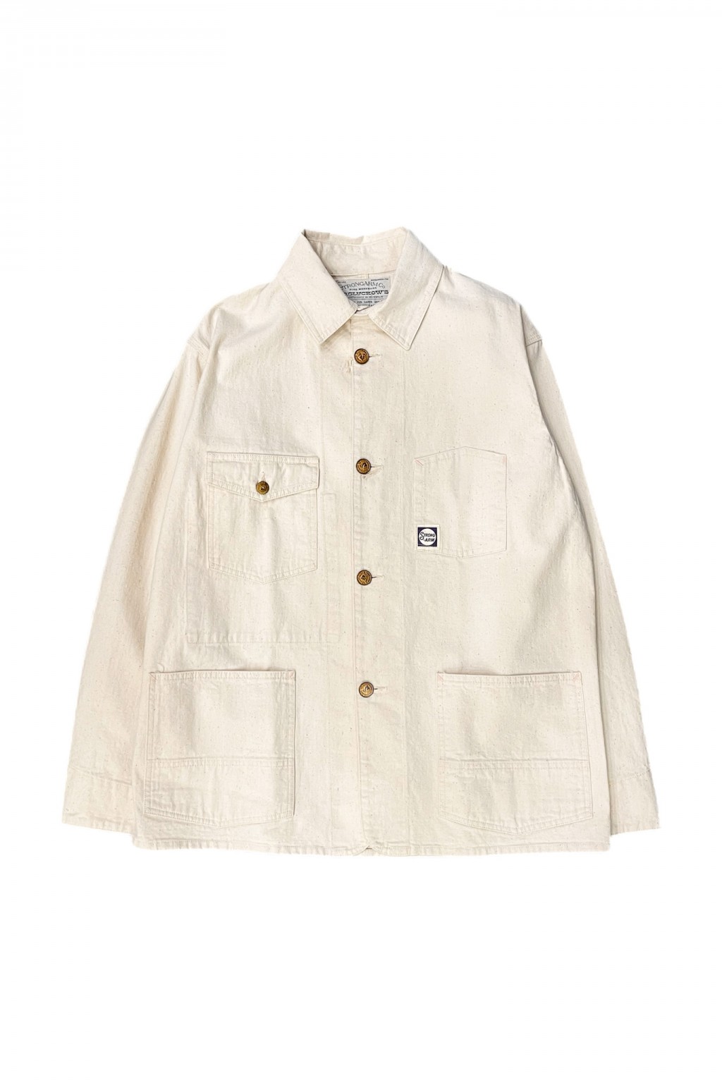 John Gluckow House Painter's Jacket Ecru