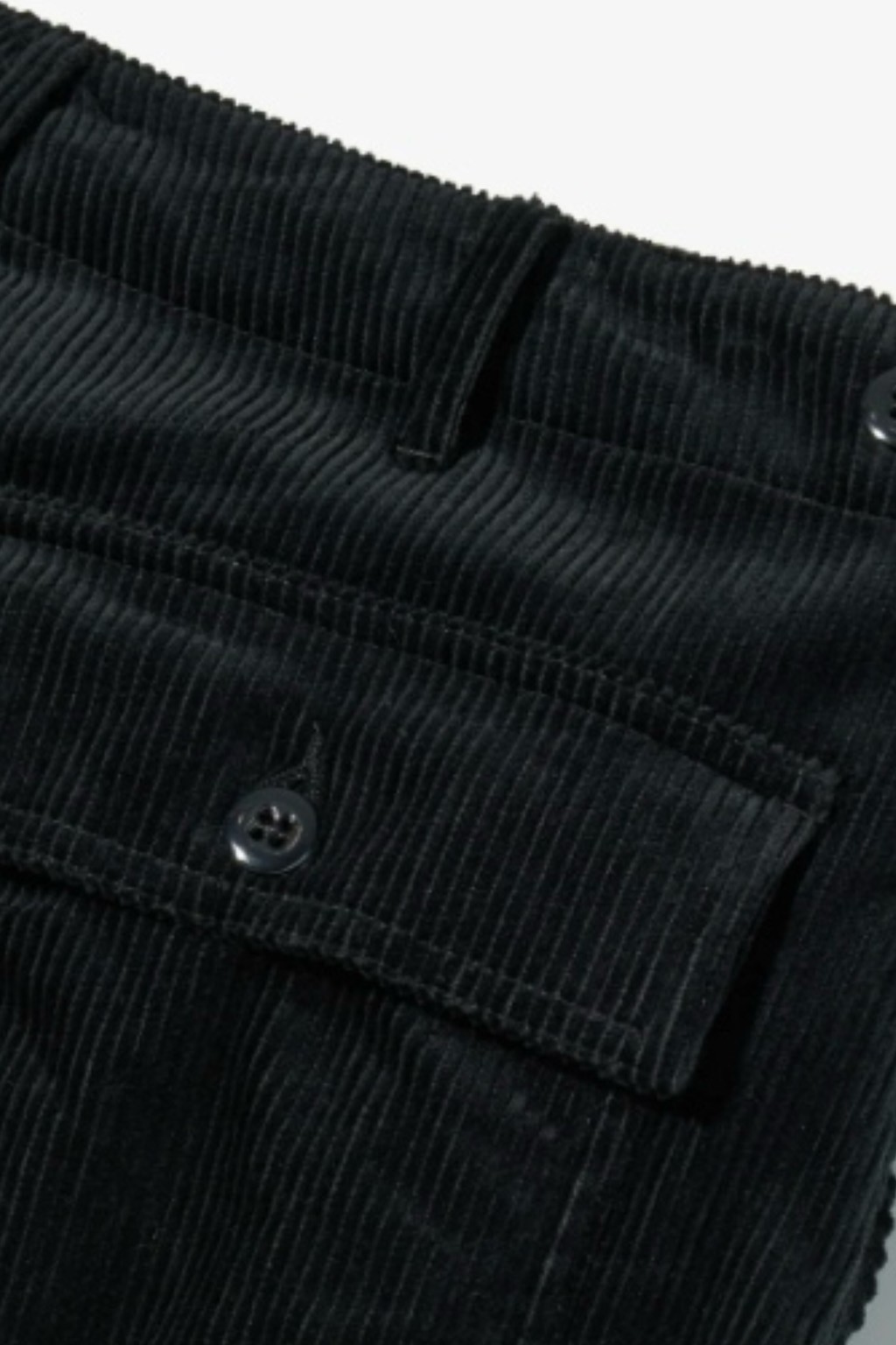Engineered Garments Workaday Fatigue Pant Black Cotton 8W Corduroy