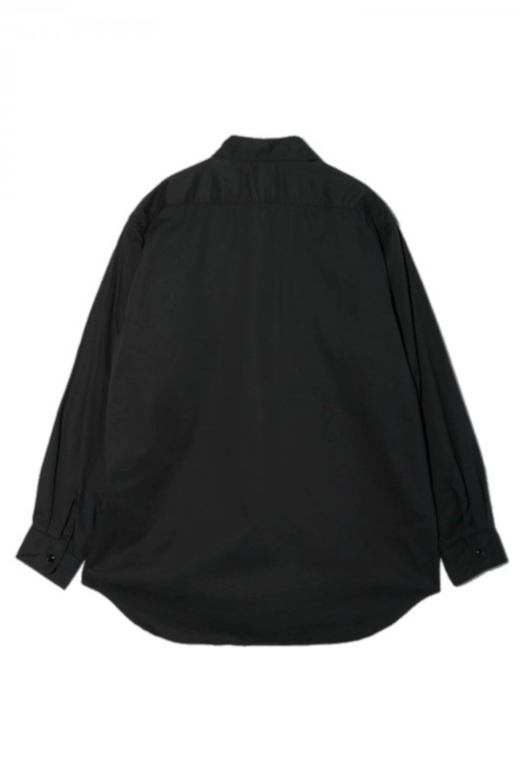 Engineered Garments Workaday Utility Shirt Black Cotton Micro Sanded Twill