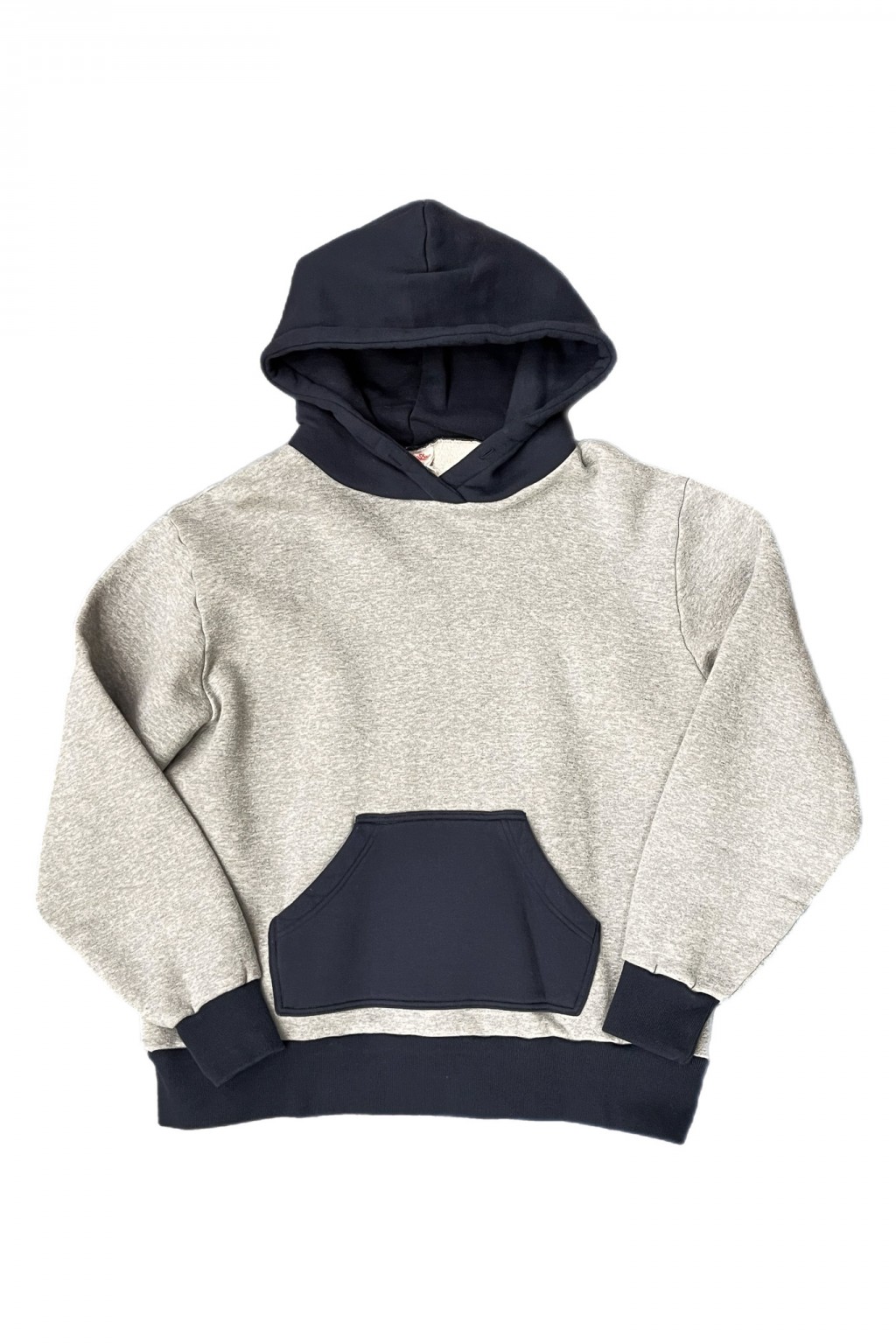 Velva Sheen 50's Pullover Hoodie Heather Gray/Navy