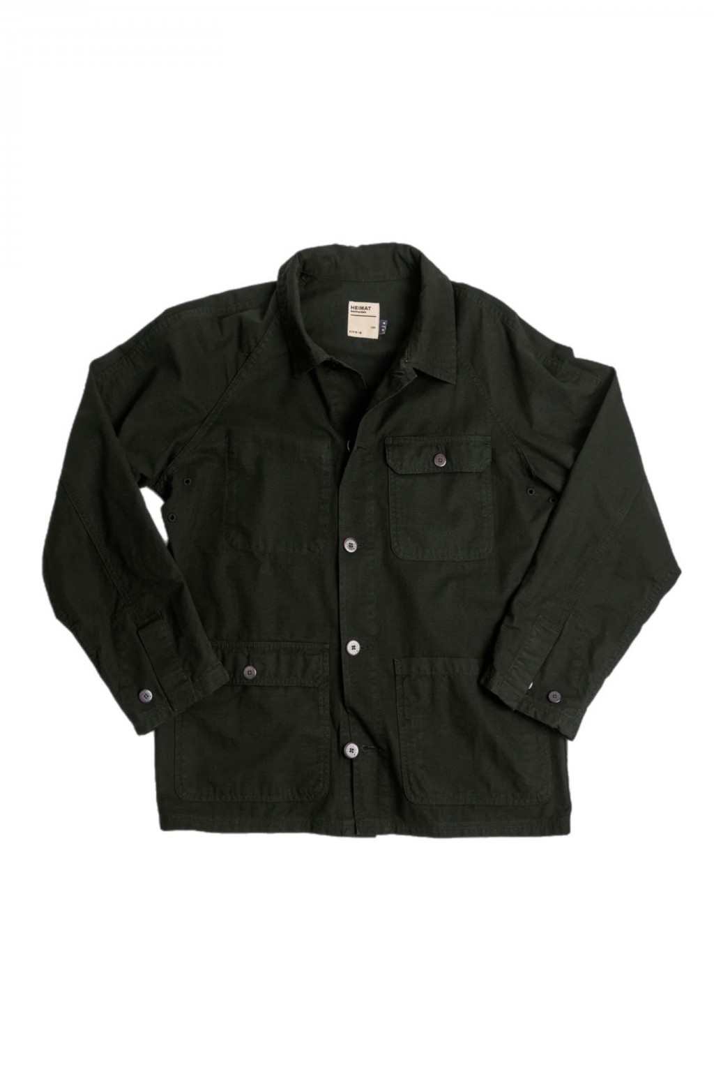 Heimat Journey Coat Military Green Ripstop