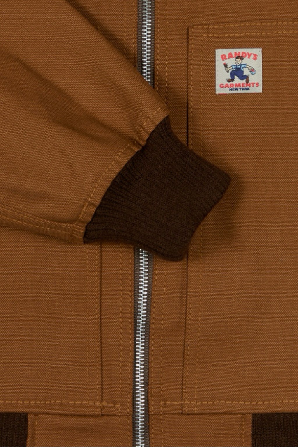 Randy's Garments Maine Jacket Brown Duck Canvas