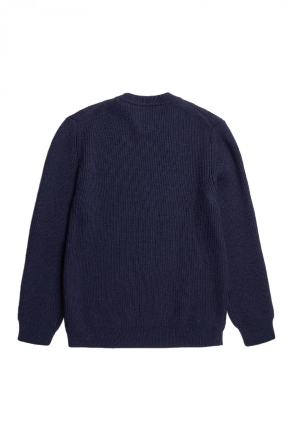 Norse Projects Henning Cotton-Wool Rib Sweater Dark Navy