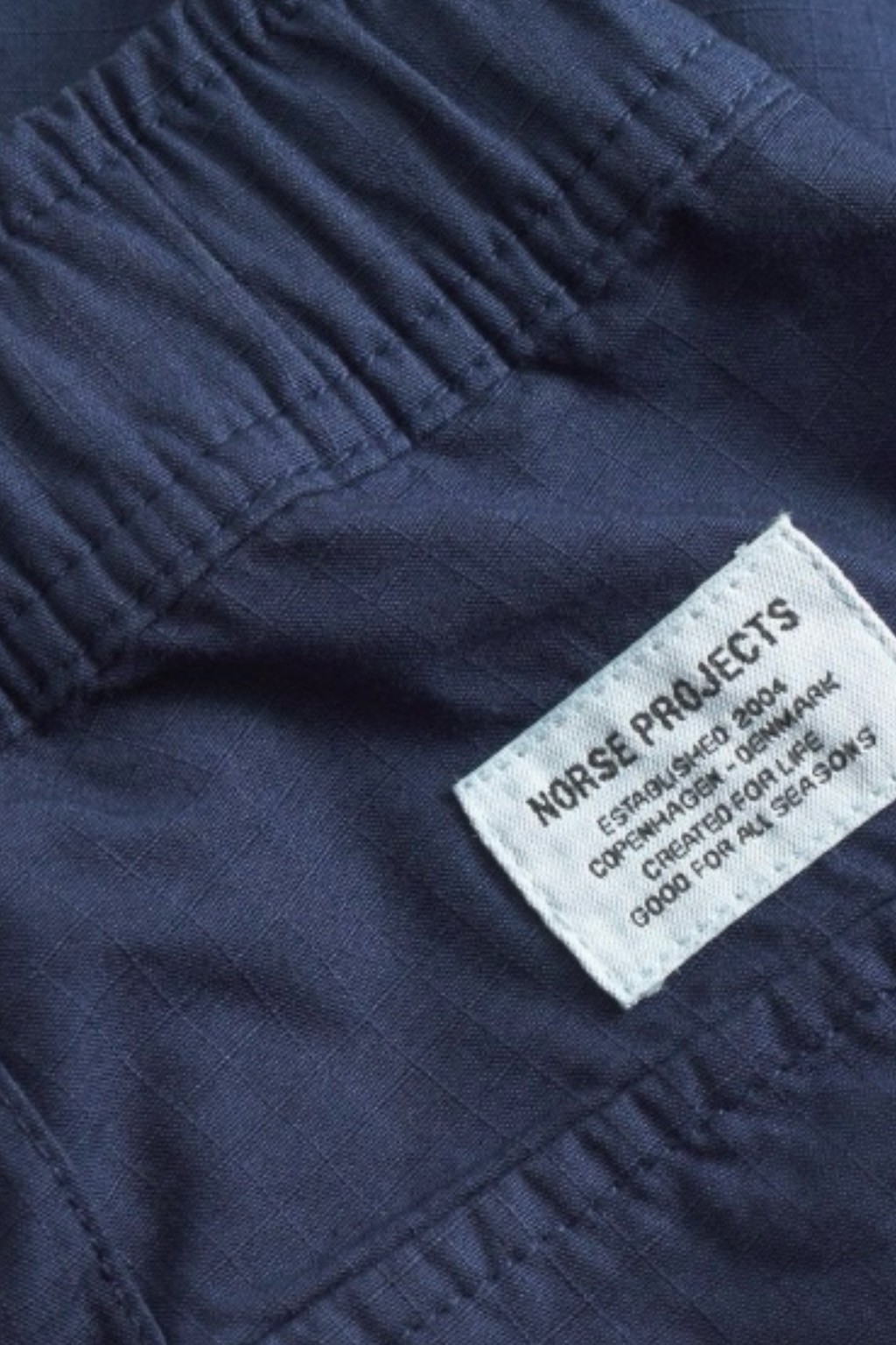 Norse Projects Ragnar Relaxed Cotton Ripstop Pant Workwear Blue