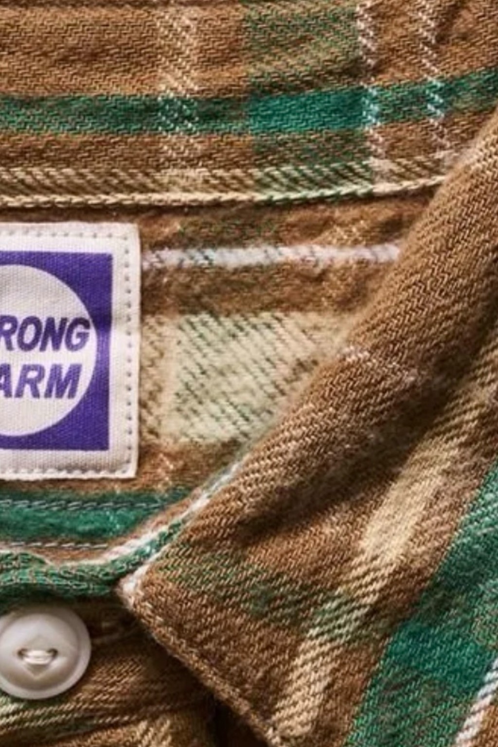 John Gluckow 1940s Storm Shirt Brown