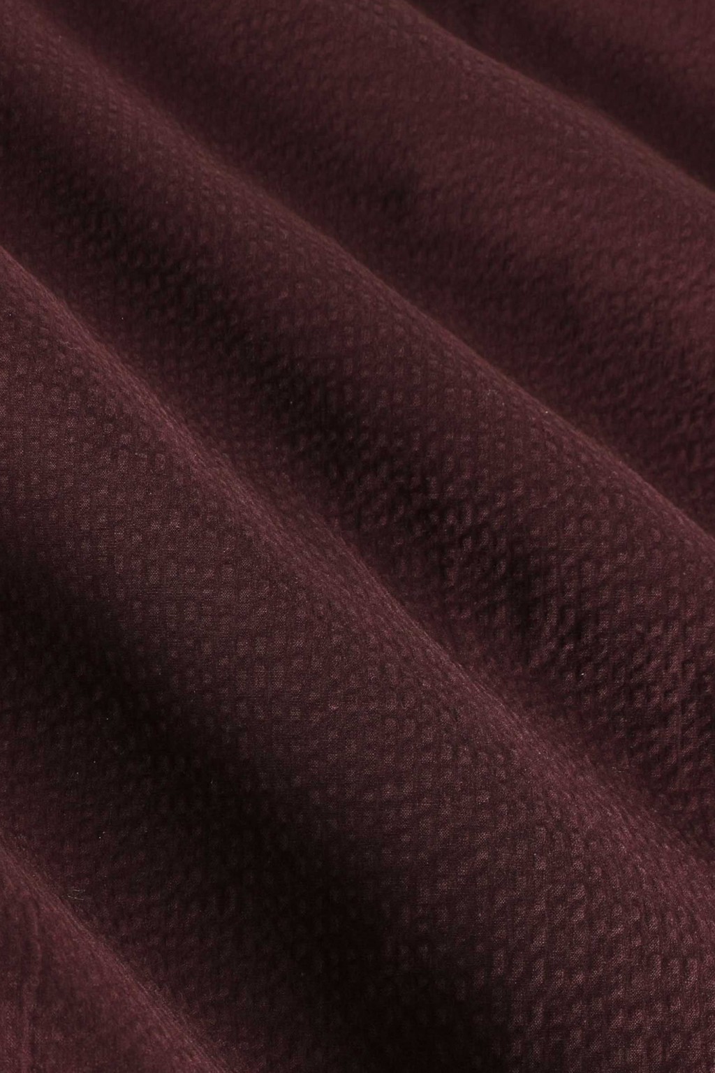 Howlin’ Cocktail Shirt Burgundy Seersucker