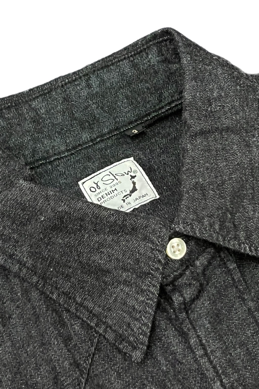 Orslow Denim Western Shirt Black Denim D61