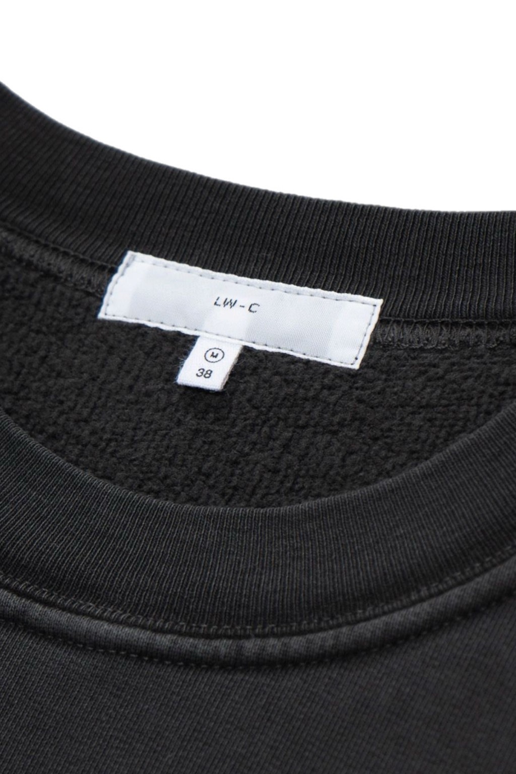 Lady White Co. Mini Crewneck Pigment Charcoal